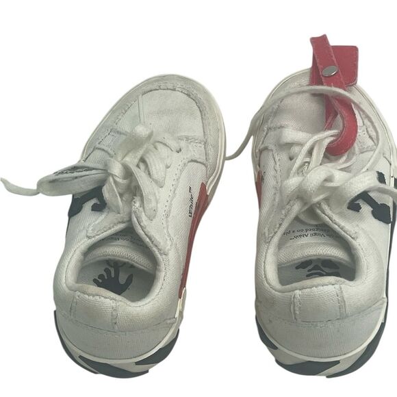 Off-White Kids Vulcanised- Sneakers 24” kids size 6 RARE - Picture 11 of 13
